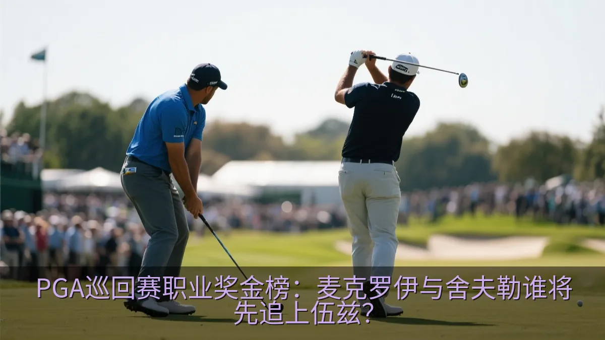 PGA巡回赛职业奖金榜：麦克罗伊与舍夫勒谁将先追上伍兹？